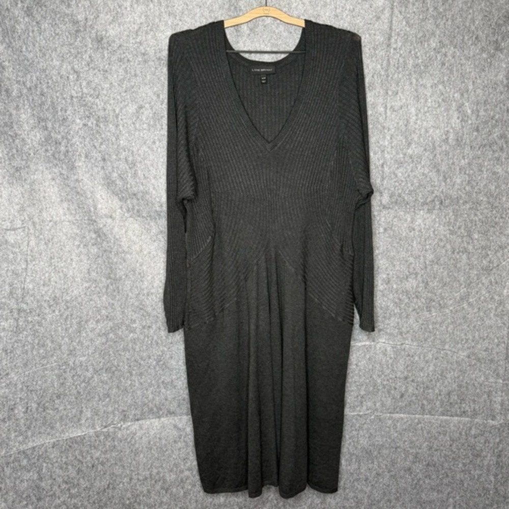 Lane Bryant Women's Long Sleeve Sweater Dress- Sz‎ 26/28
